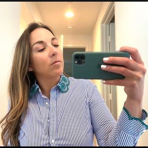 JCrew Buttonup with embroidery